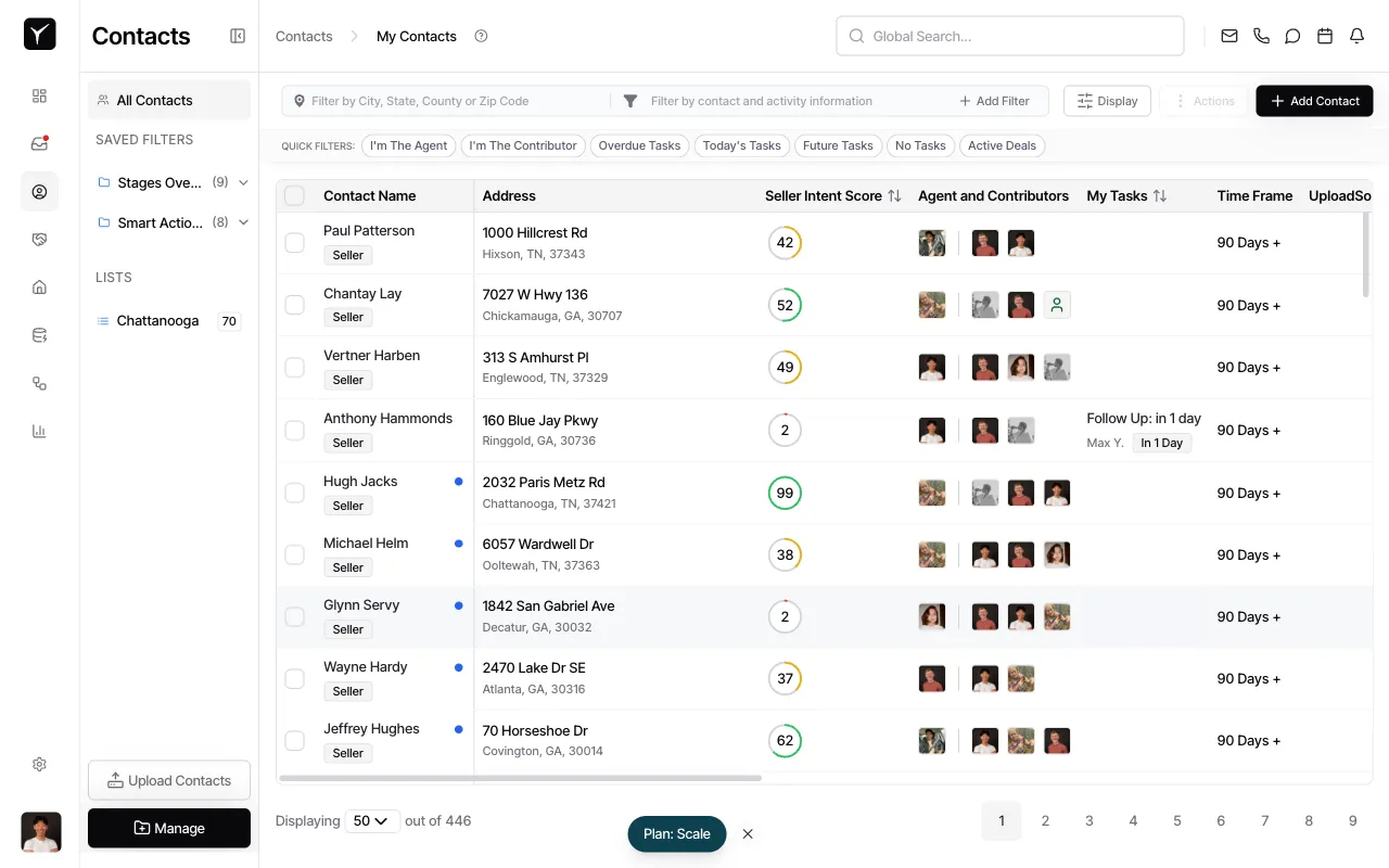 Step 1: Navigate to Contacts