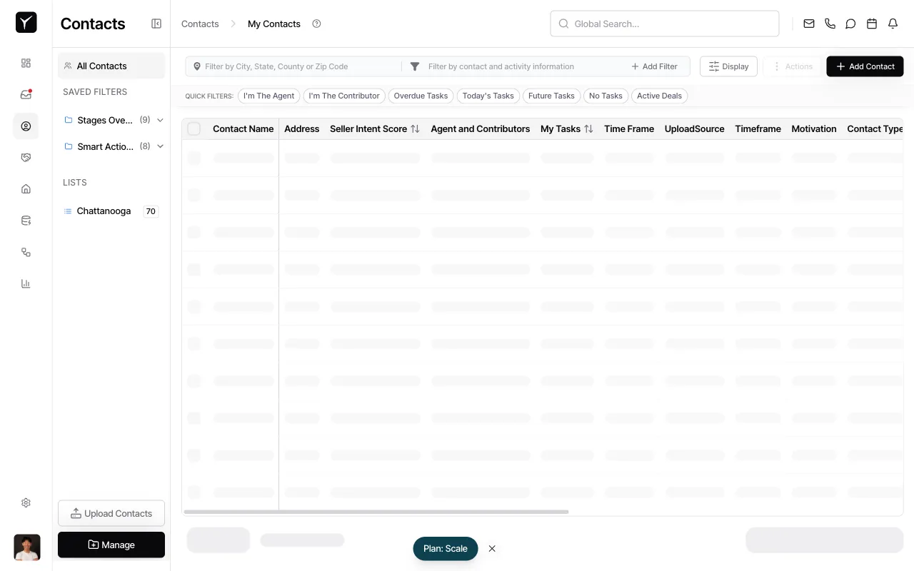 Step 1: Navigate to Contacts