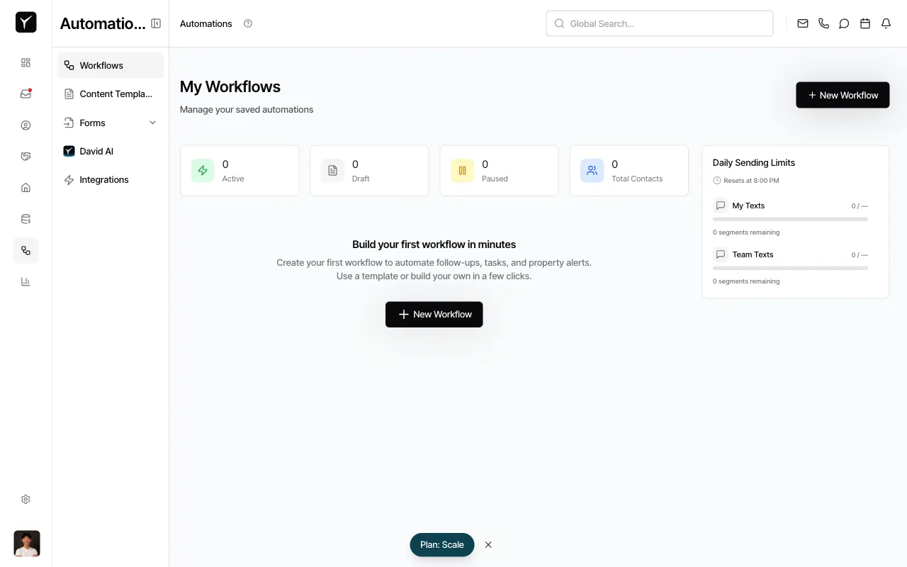 Step 1: Initial page state