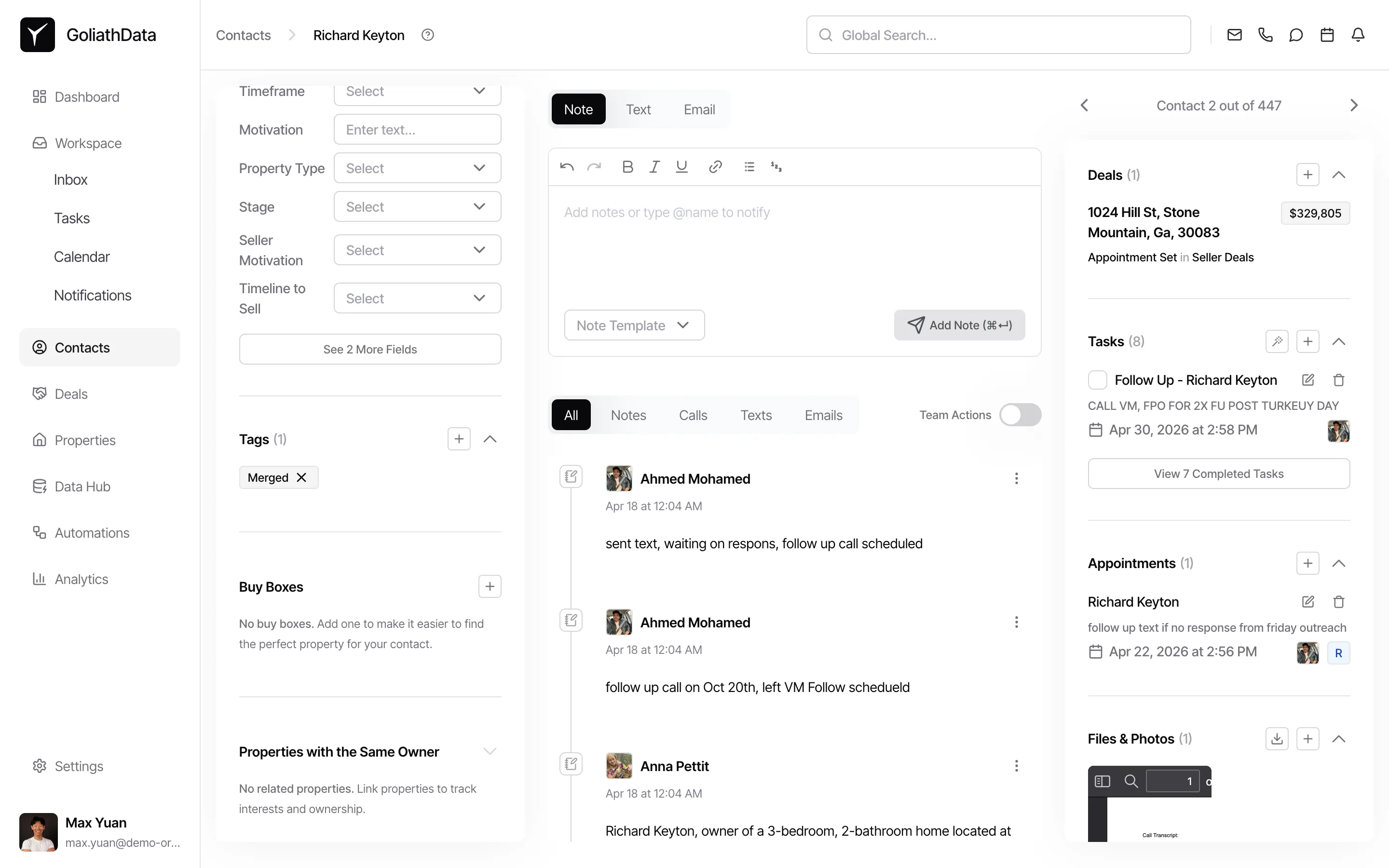 Step 1: Locate the Tags section