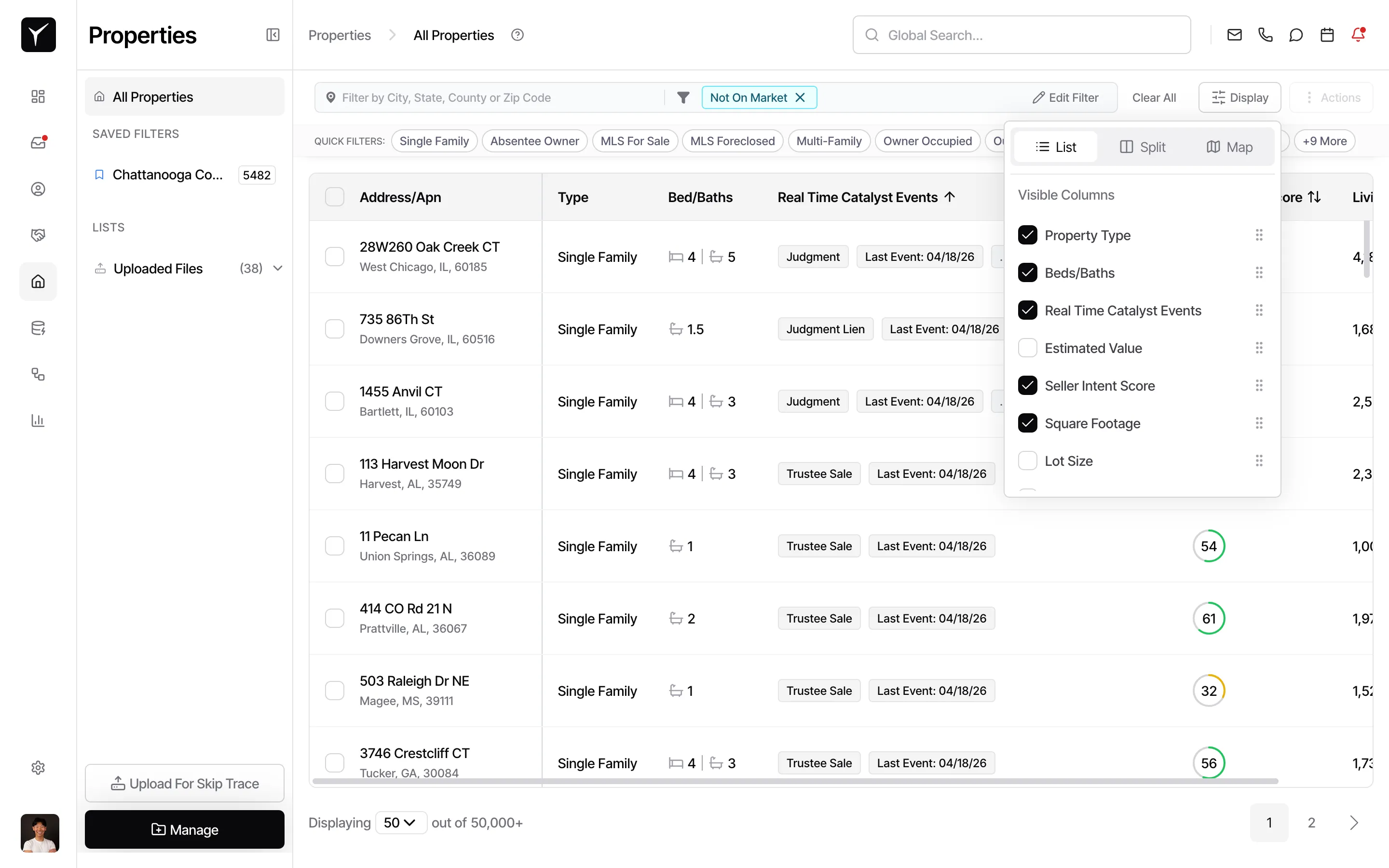 Step 2: Switch to List view