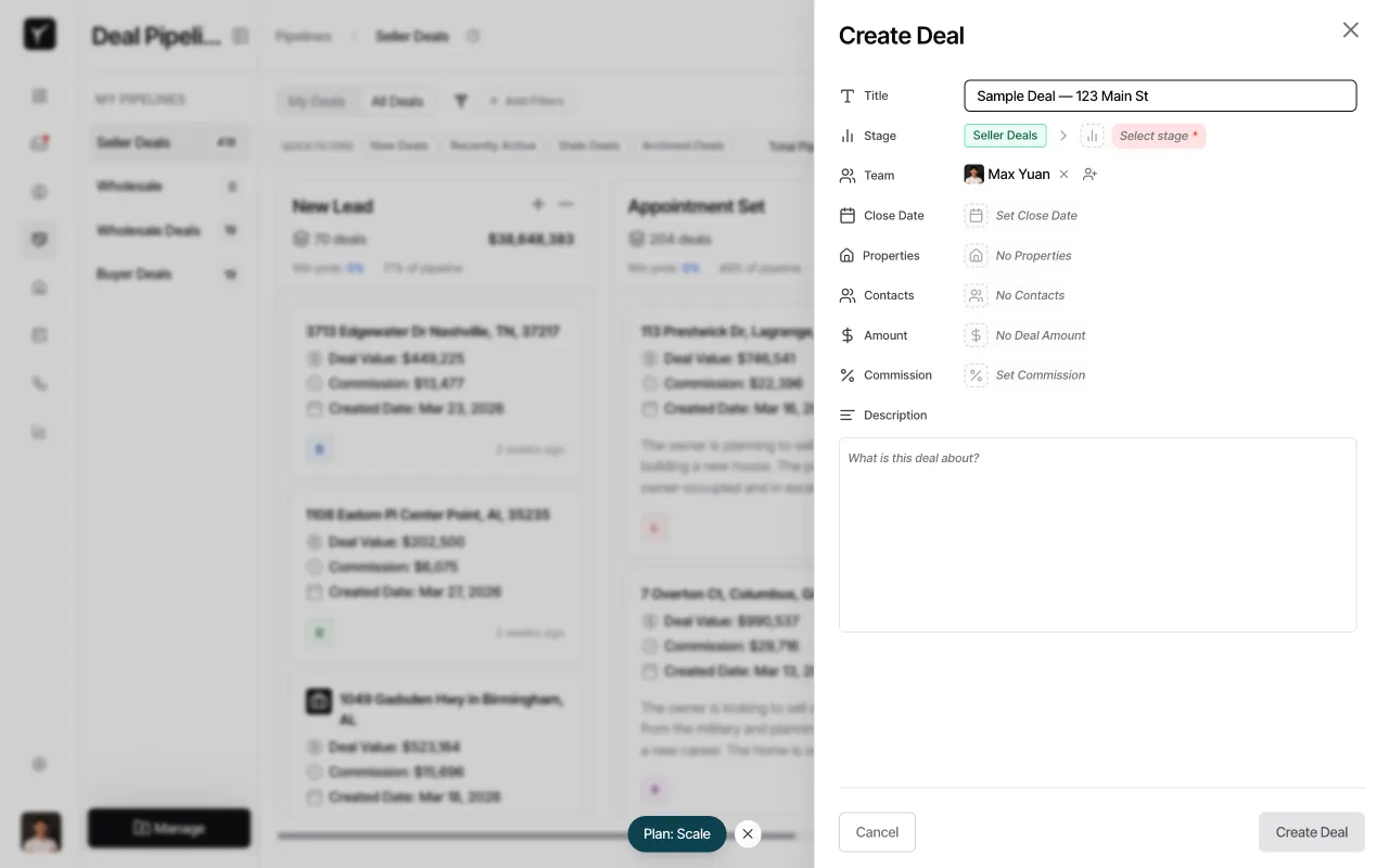 Step 3: Select the pipeline and stage