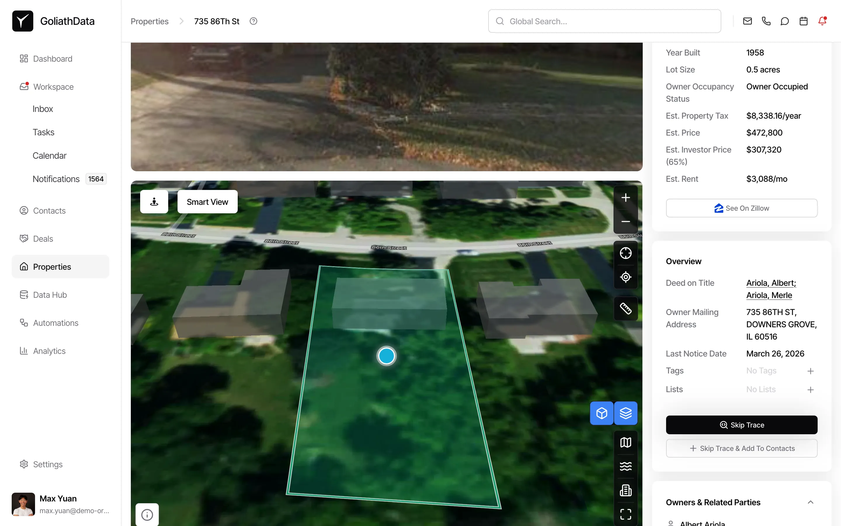 Step 2: Click the add tag button