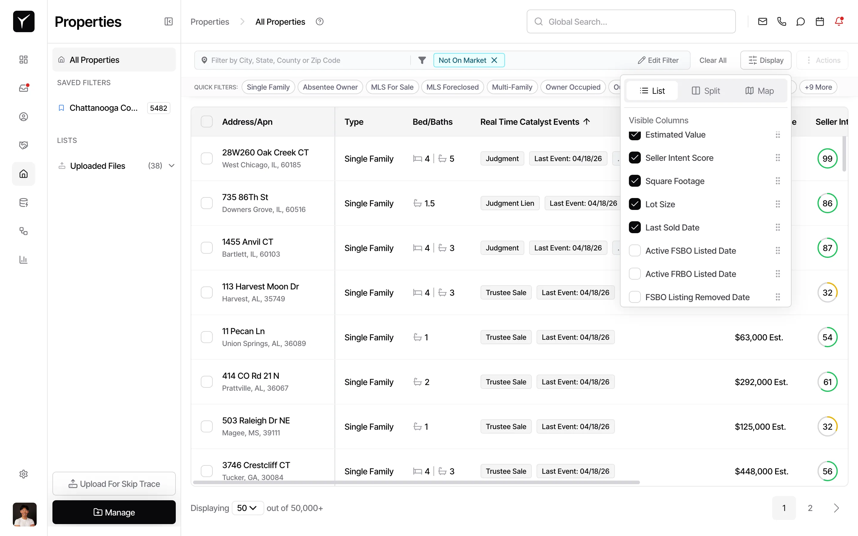Step 4: Drag to reorder columns