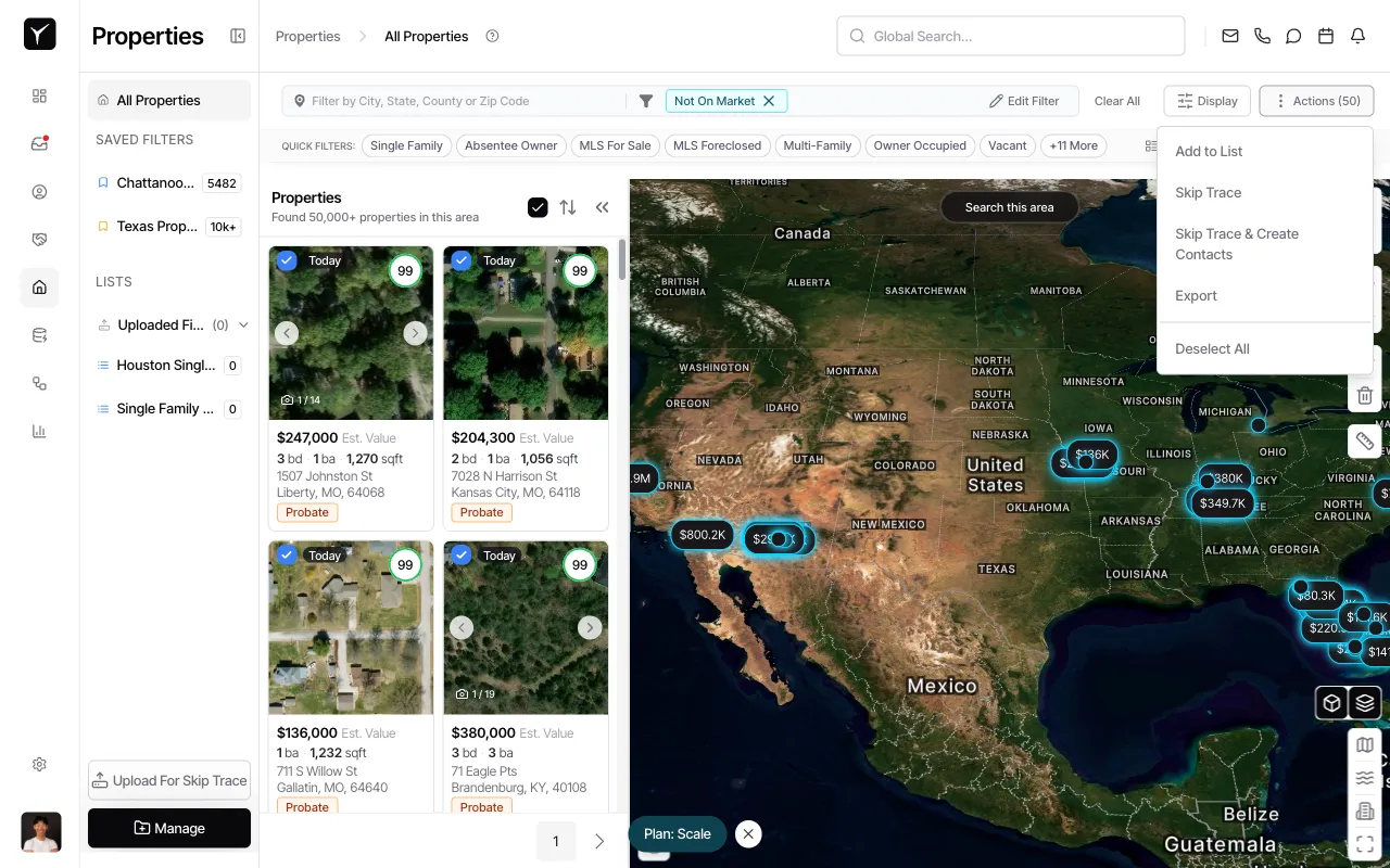 Step 5: Open Actions menu