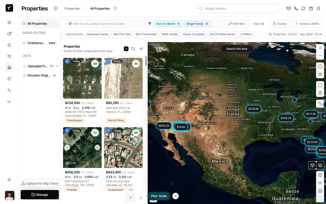 Step 9: Selection menu